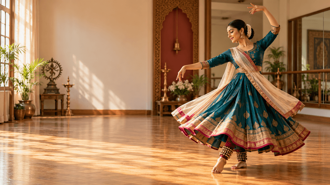Kathak dancer